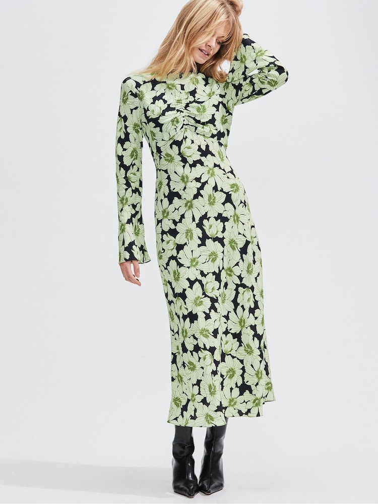 Ro&Zo Floral Flute Sleeve Dress - Изображение 1 из 4