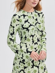 Ro&Zo Floral Flute Sleeve Dress - Изображение 3 из 4