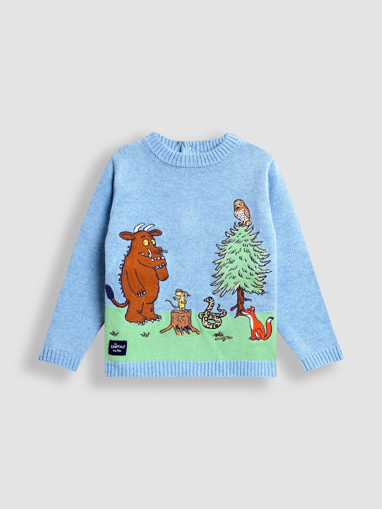 JoJo Maman Bébé The Gruffalo Scene Jumper - Bild 1 von 3