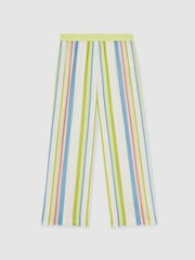 Reiss Stevie Linen-Blend Stripe Trousers - Bild 2 von 7