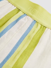 Reiss Stevie Linen-Blend Stripe Trousers - Bild 7 von 7
