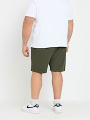 BadRhino Big & Tall Green Ribbed Shorts - Image 3 of 6