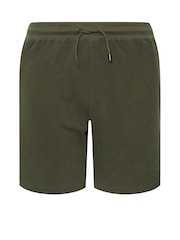 BadRhino Big & Tall Green Ribbed Shorts - Image 5 of 6