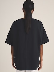 Azul marino - Reiss Ziggy Reiss | Les 100 Ciels Oversize T-Shirt - Imagen 5 de 7