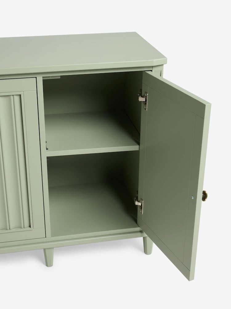 Nina Campbell Light Green Willis Large Sideboard - Image 8 of 8