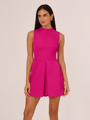 Adrianna by Adrianna Papell Pink Peplum Romper - Изображение 1 из 7
