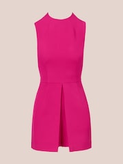 Adrianna by Adrianna Papell Pink Peplum Romper - Изображение 6 из 7