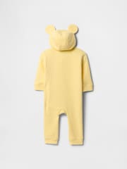 Minnie Mouse amarilla - Pijama tipo pelele con capucha, diseño de Disney y logo para bebé de Gap (recién nacido - 12 meses) - Imagen 2 de 3