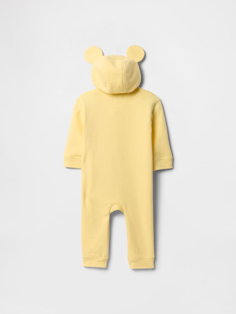 Minnie Mouse amarilla - Pijama tipo pelele con capucha, diseño de Disney y logo para bebé de Gap (recién nacido - 12 meses) - Imagen 2 de 3