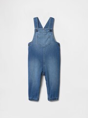Gap Blue Denim Dungarees (Newborn-24mths) - Image 1 of 3
