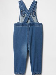 Gap Blue Denim Dungarees (Newborn-24mths) - Image 2 of 3