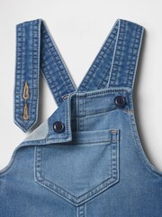Gap Blue Denim Dungarees (Newborn-24mths) - Image 3 of 3