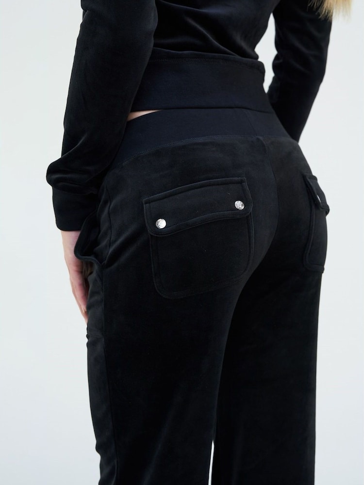 Juicy Couture Black Del Ray Joggers - Image 4 of 6