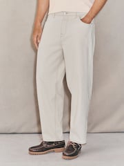 Ecru White EDIT Barrel Fit Jeans - Image 1 of 5