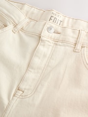 Ecru White EDIT Barrel Fit Jeans - Image 7 of 9