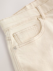 Ecru White EDIT Barrel Fit Jeans - Image 8 of 9