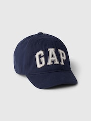 Gap Navy Blue Kids 100% Cotton Logo Baseball Cap (4-10yrs) - Image 1 of 1