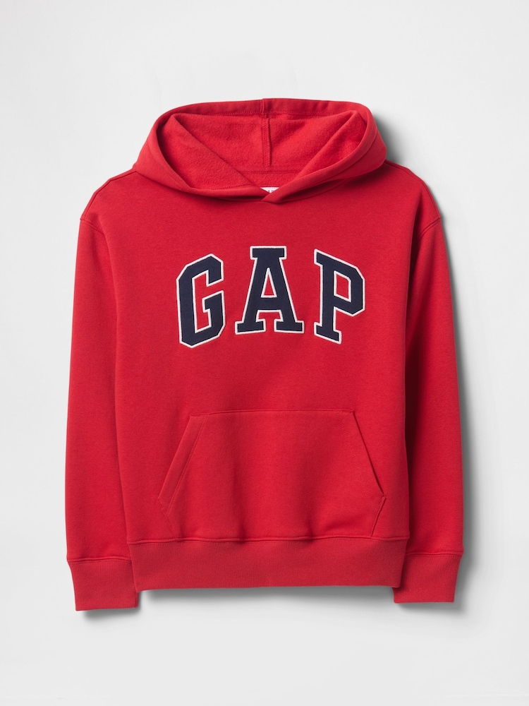 Gap Red Pullover Vintage Logo Hoodie (4-13yrs) - Image 5 of 5
