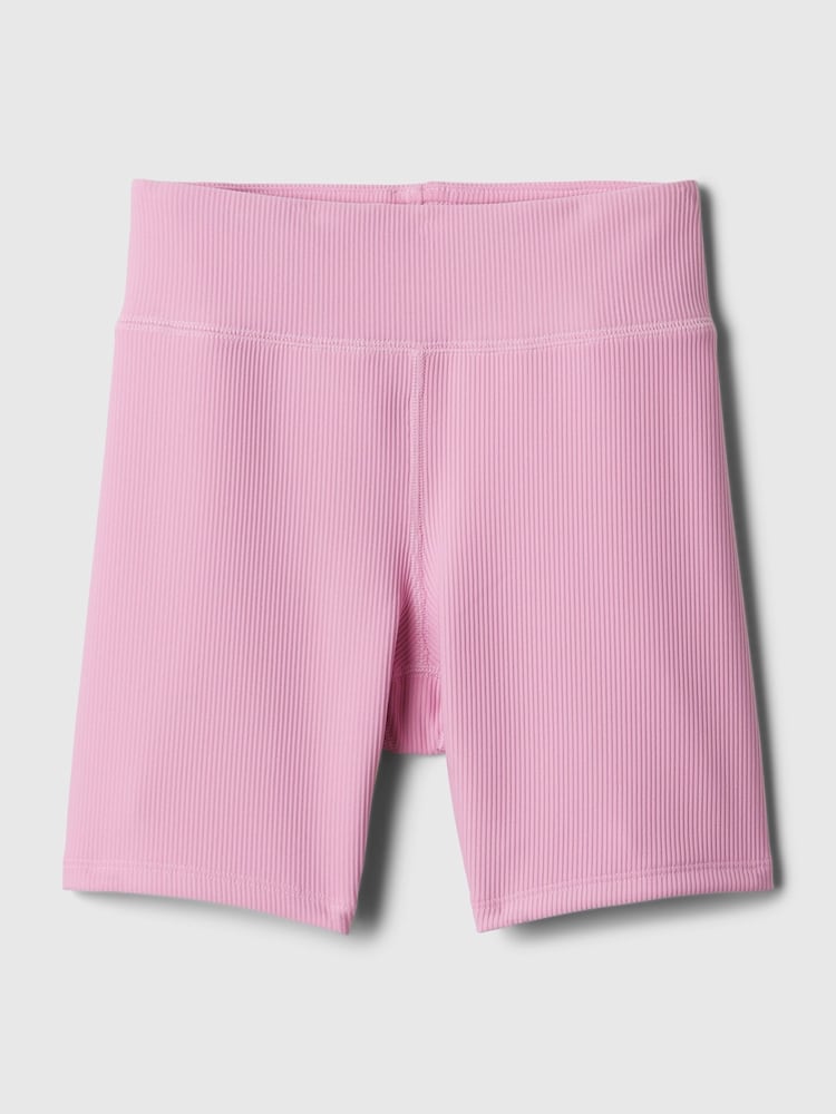 Gap Pink Rib Biker Shorts (4-13yrs) - Image 5 of 5
