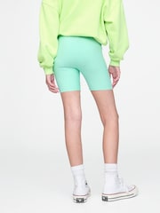 Gap Green Rib Biker Shorts (4-13yrs) - Image 2 of 5