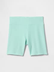 Gap Green Rib Biker Shorts (4-13yrs) - Image 4 of 5