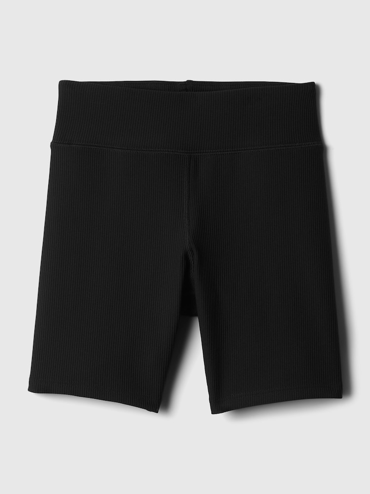 Gap Black Rib Biker Shorts (4-13yrs) - Image 4 of 4