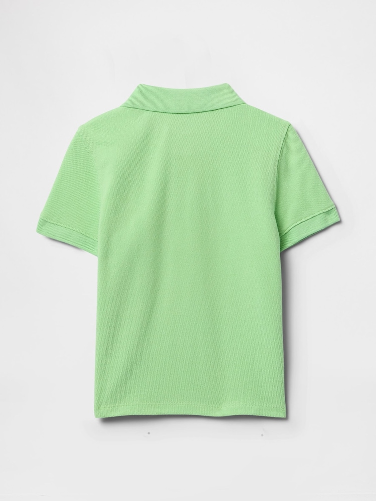 Gap Green Brannan Bear Pique Polo Shirt (6mths-5yrs) - Image 3 of 3