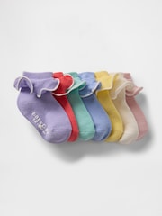 Gap Rüschen-Knöchelsocken, 7er-Pack - Bild 1 von 11