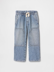 Gap Blue UltraSoft Baggy Carpenter Jeans (6mths-5yrs) - Image 2 of 5