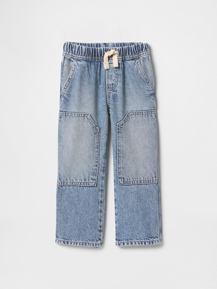 Gap Blue UltraSoft Baggy Carpenter Jeans (6mths-5yrs) - Image 2 of 5