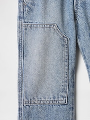 Gap Blue UltraSoft Baggy Carpenter Jeans (6mths-5yrs) - Image 4 of 5