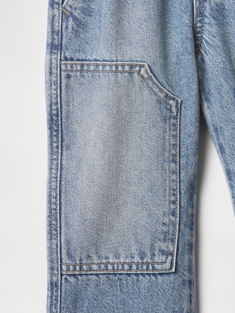 Gap Blue UltraSoft Baggy Carpenter Jeans (6mths-5yrs) - Image 4 of 5