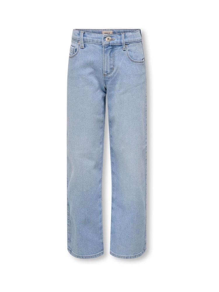 ONLY Kids High Waist Straight Wide Leg Jeans - Image 1 of 3