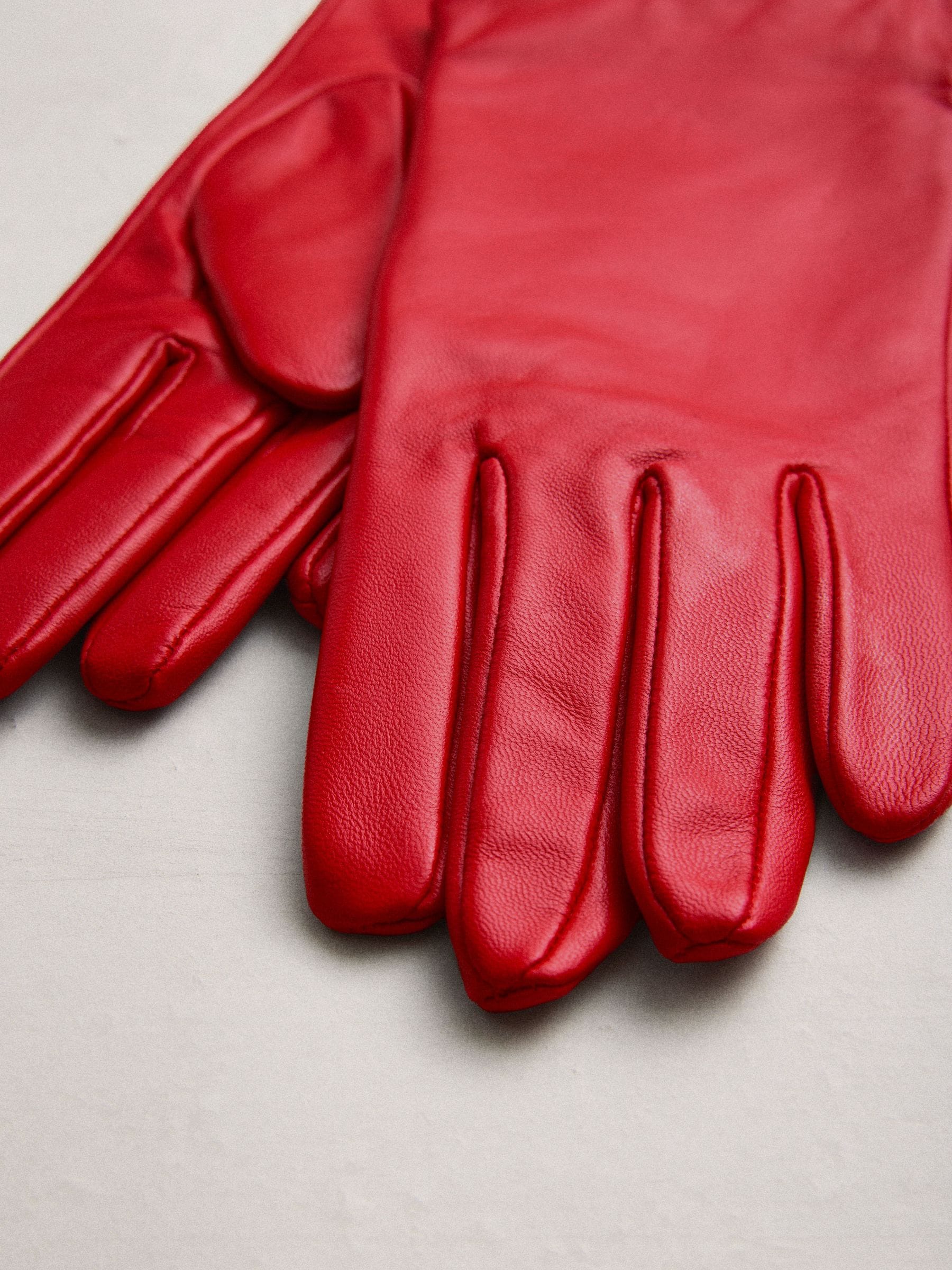 Buy Red Leather Gloves from Next USA