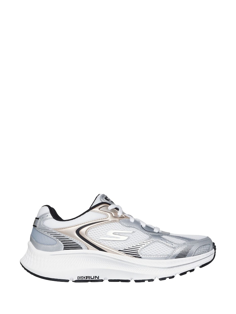 Skechers White Go Run Consistent 2.0 Volt Trainers - Image 1 of 5