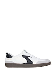 Skechers White Hotshot Slip In Trainers - Image 1 of 5