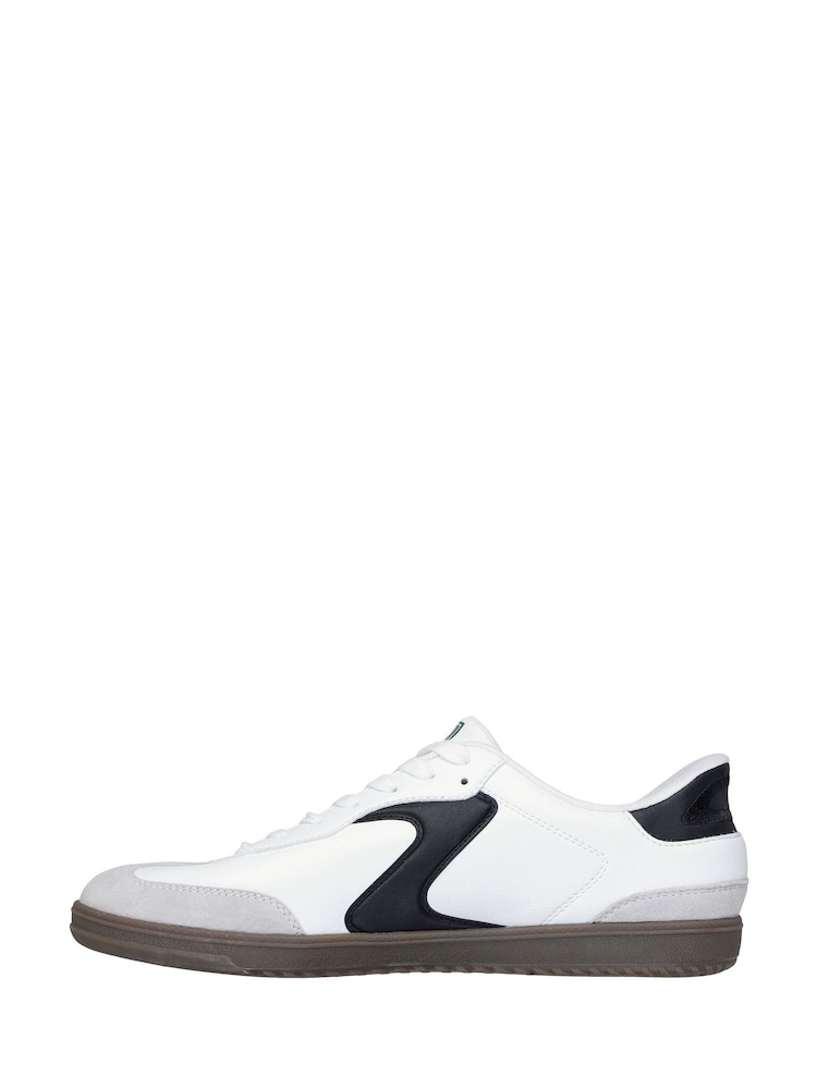 Skechers White Hotshot Slip In Trainers - Image 2 of 5