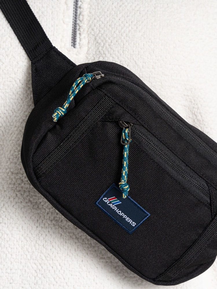 Craghoppers Kiwi Multiway Packable Black Bag - Image 3 of 3
