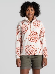 Craghoppers Red National Trust Reedmace Half Zip Fleece - صورة 1 من 5