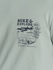 Craghoppers Green National Trust Sabden Short Sleeve 100% Cotton T-Shirt - Image 4 of 5