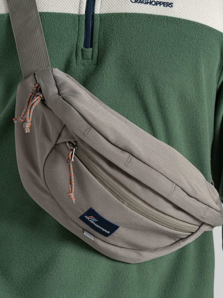Craghoppers Grey 1.5L Kiwi Bum Bag - Image 3 of 3 Craghoppers Grey 1.5L Kiwi Bum Bag - Image 3 of 3
