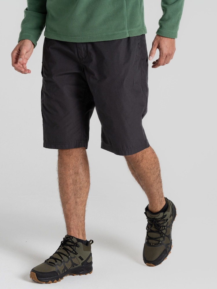 Craghoppers Black Kiwi Long Shorts - Image 1 of 7