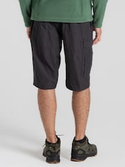 Craghoppers Black Kiwi Long Shorts - Image 2 of 7