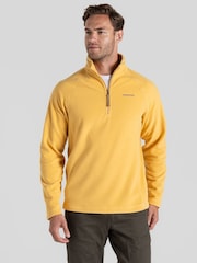 Craghoppers Yellow National Trust Corey Half Zip Fleece - Image 1 of 6