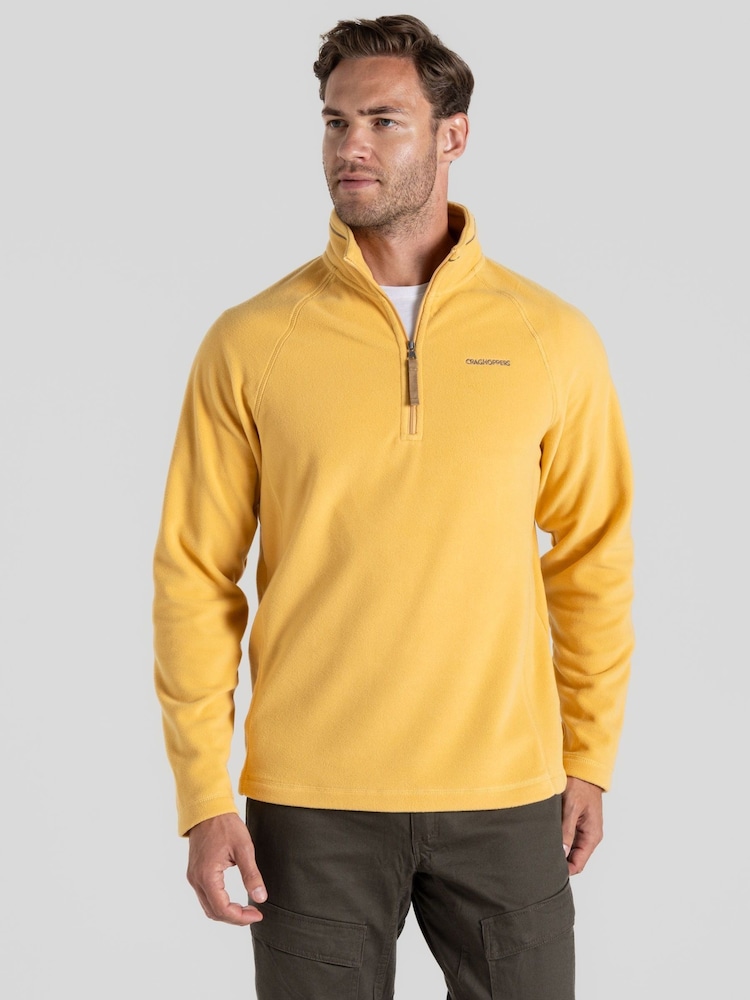 Craghoppers Yellow National Trust Corey Half Zip Fleece - Image 1 of 6