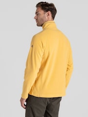 Craghoppers Yellow National Trust Corey Half Zip Fleece - Image 2 of 6