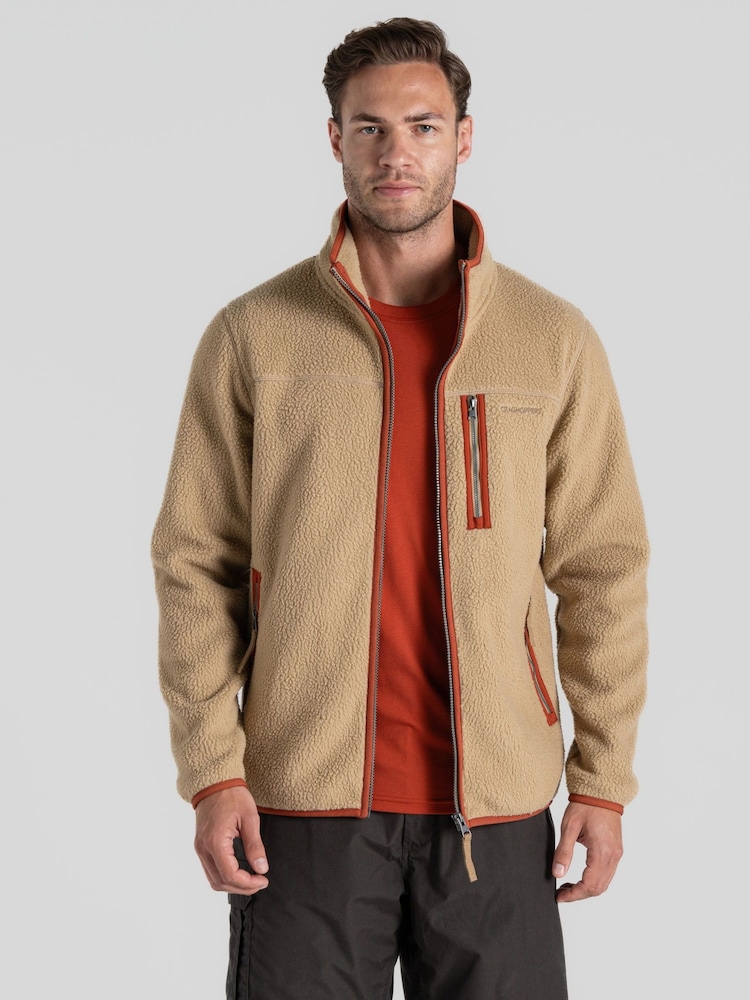 Craghoppers National Trust Whitendale Fleece Brown Jacket - Image 1 of 1