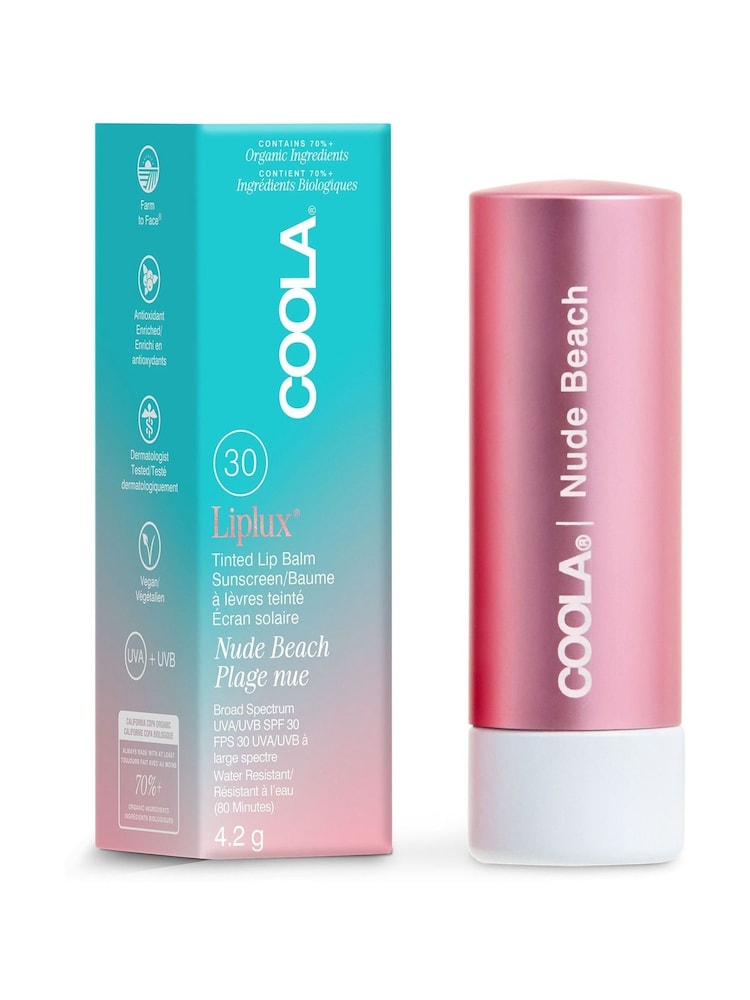 Coola Mineral SPF 30 Liplux Lip Balm - Image 2 of 2 Coola Mineral SPF 30 Liplux Lip Balm - Image 2 of 2