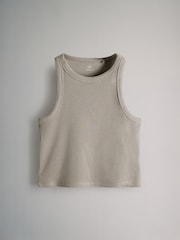 The Set Crop Ribbed Racer Vests 4 Pack - Imagen 13 de 15