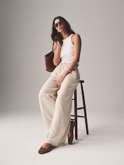 The Set Crop Ribbed Racer Vests 4 Pack - Imagen 4 de 15